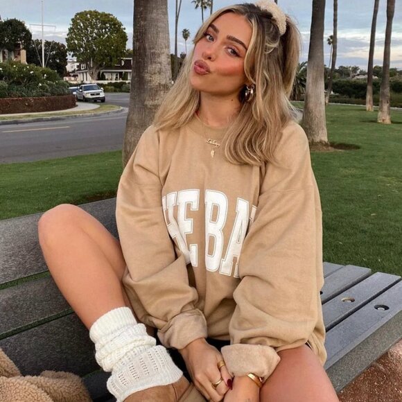 The Bar Varsity Oversized Sweatshirt _L - Picture 3 of 8